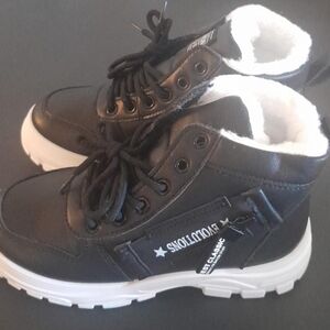 Revolution Kids Black and White Boots